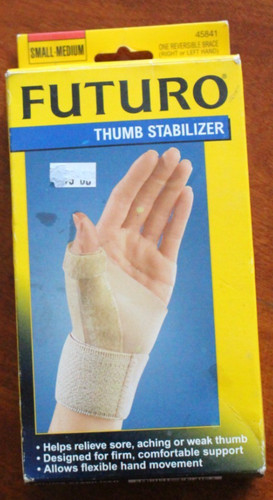 Futuro thumb stabilizer - futuro,