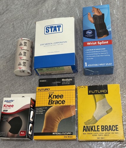 Lot orthopedic braces - lot, of